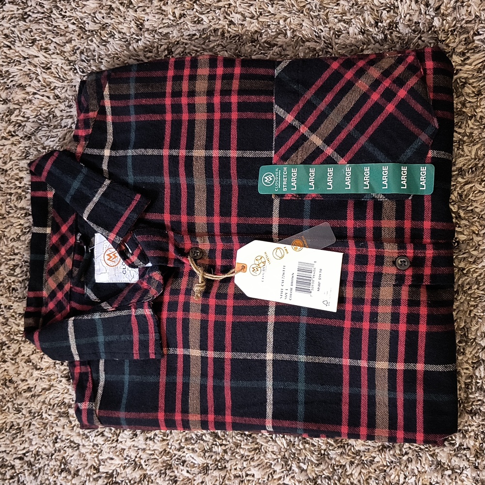 Mens Cloudveil Flannel